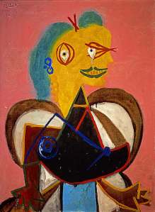Picasso - Lee Miller Portrait Picasso - Lee Miller Portrait