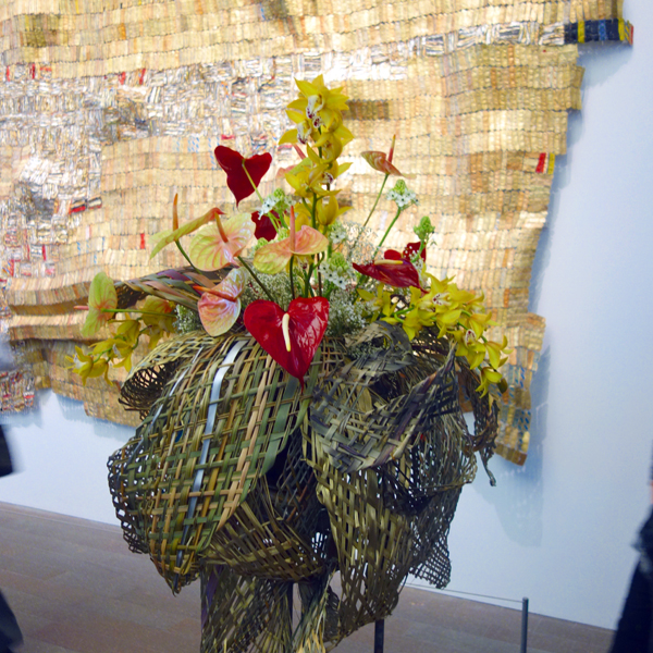 2014 Flower composition for an abstract sculpture