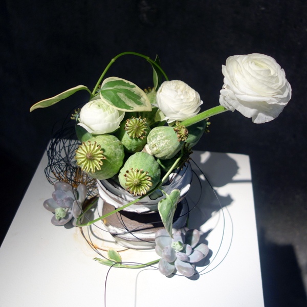 2014 Flower composition for a painting