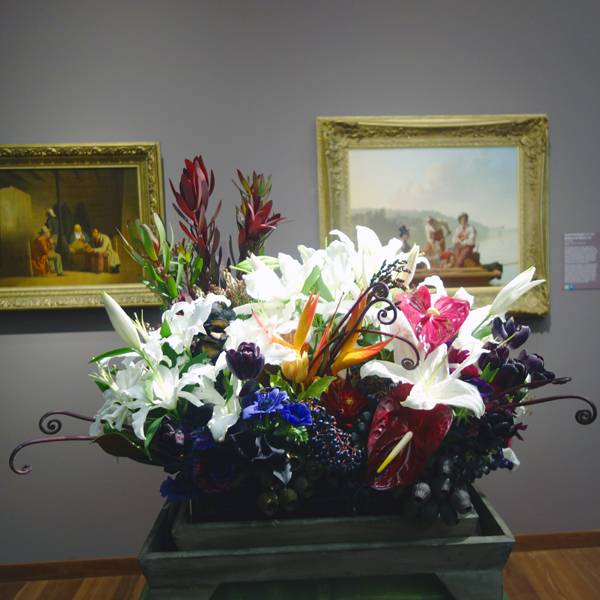 2014 Flower composition for a painting