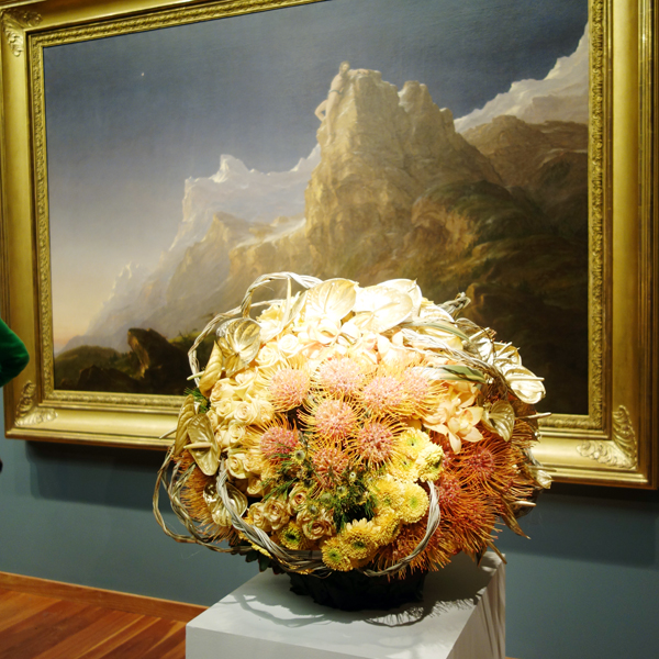 2014 Flower composition for a painting