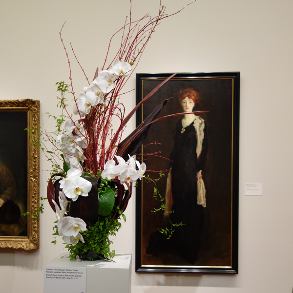 2013 Robert Henri Lady in Black with Spanish Scarf