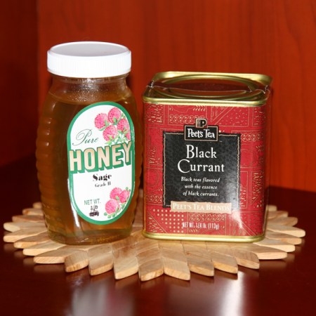Black Currant tea and Honey
