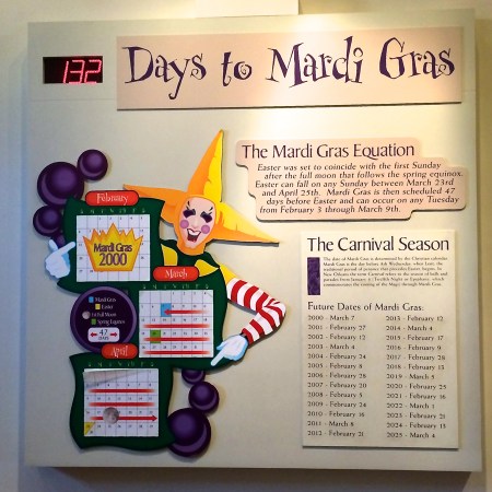 Mardi Gras Countdown
