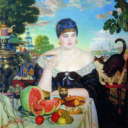 Kustodiev Merchant's Wife