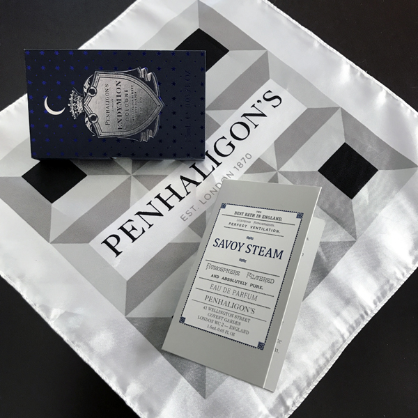 Penhaligon's Savoy Steam and Endymion Samples