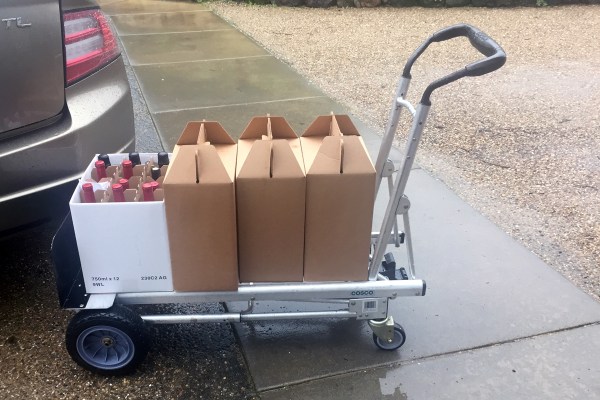 ParadizeWine haul from the Paradise Ridge Winery