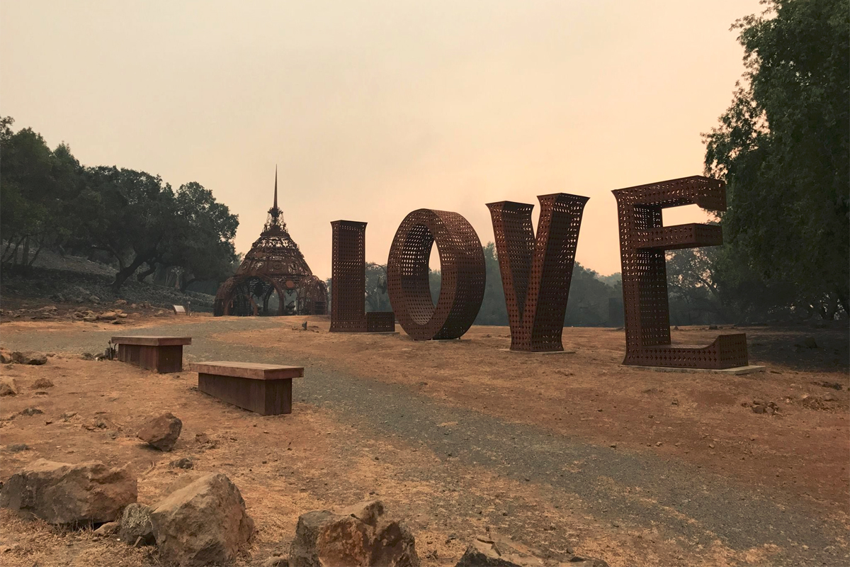 Paradise Ridge Winery LOVE