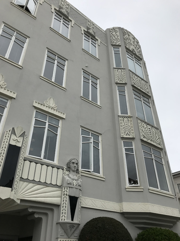 SF Walk Art Deco Building