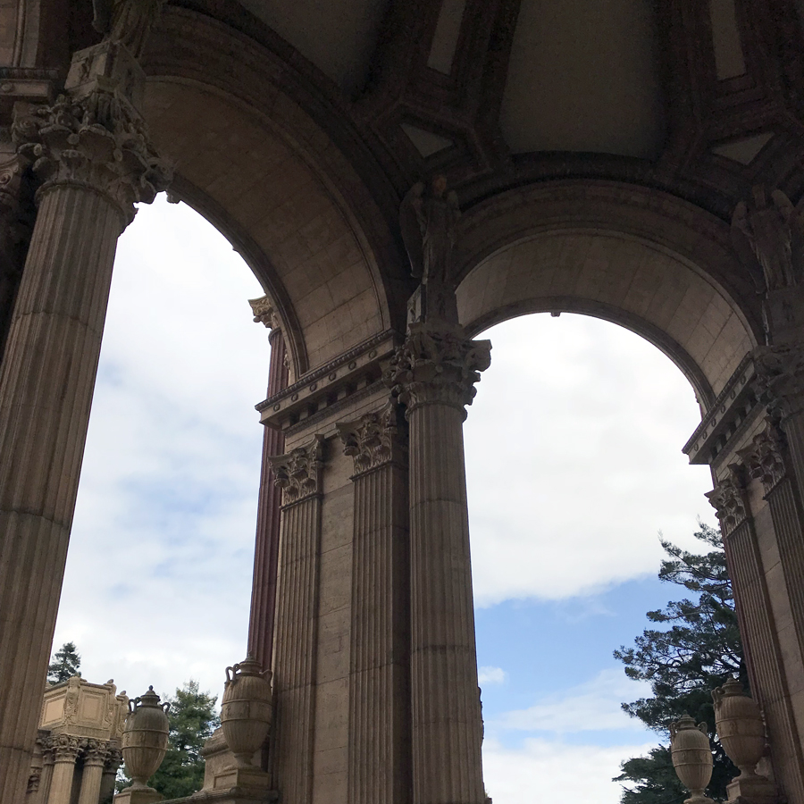 San Francisco The Palace of Fine Arts