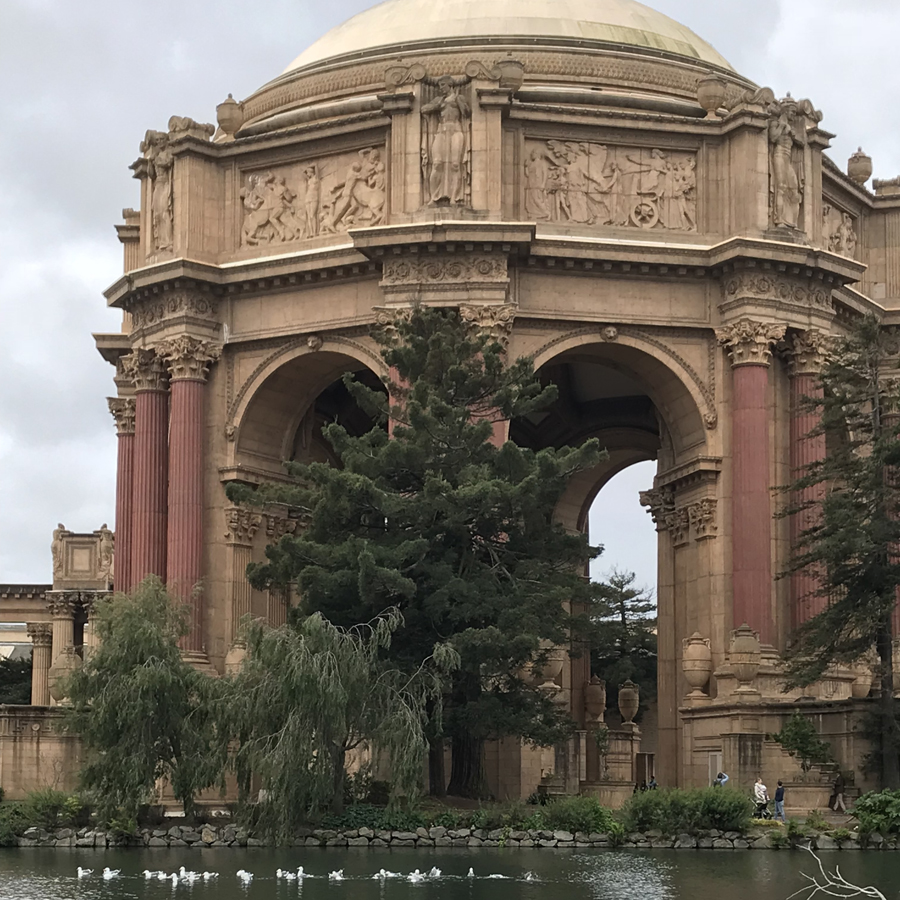 San Francisco The Palace of Fine Arts