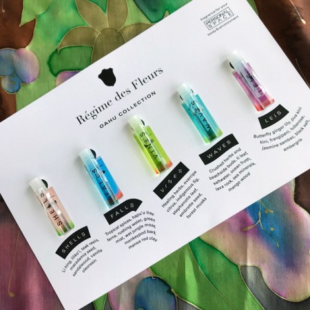 Regime Des Fleurs Oahu Collection Samples