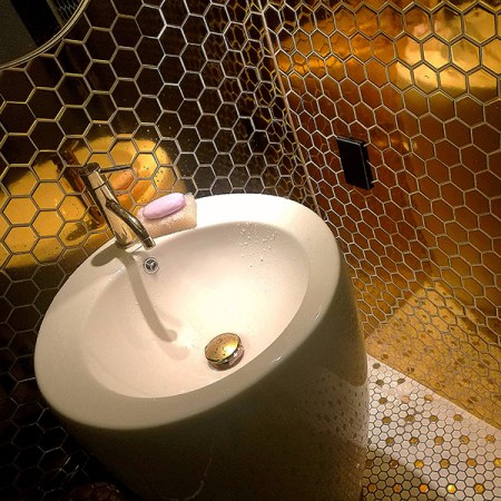 Gold Plated Bathroom