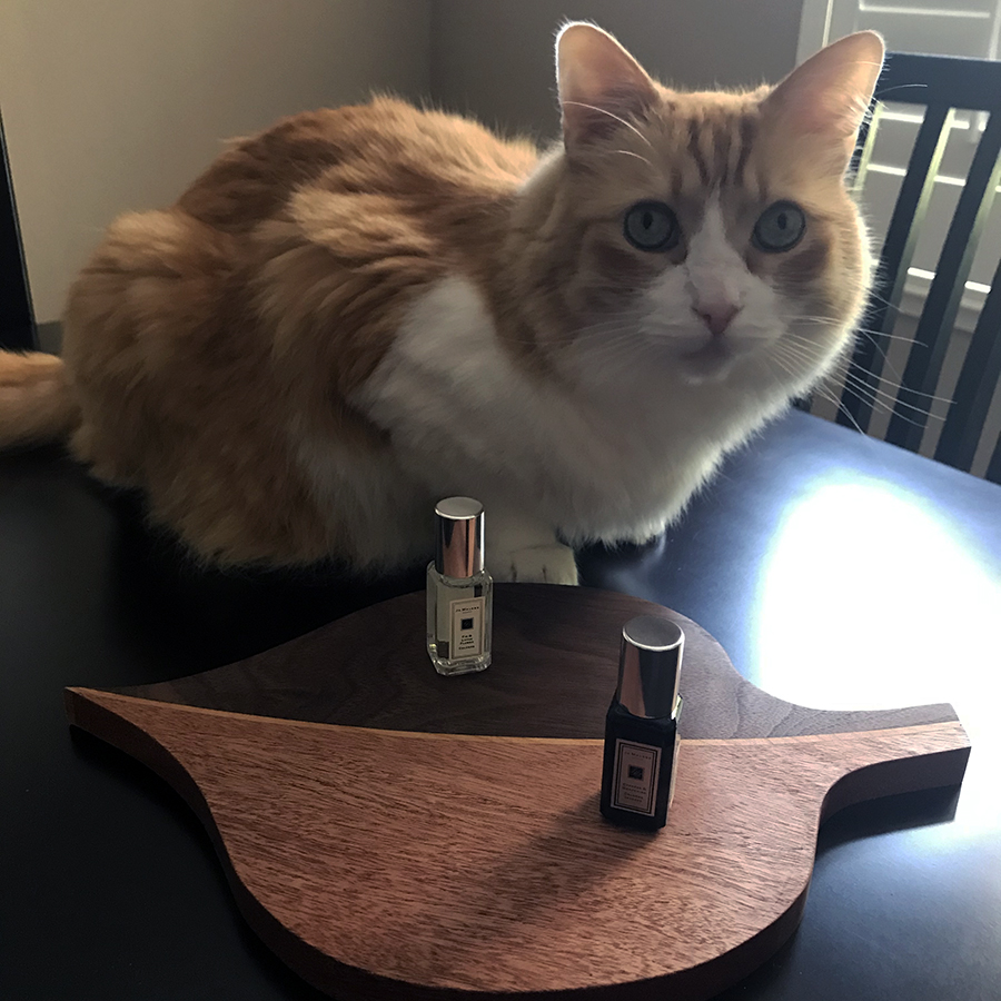 Rusty and Jo Malone Fig & Lotus Flower and Cypress & Grape Vine