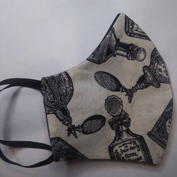 Perfume Bottles Face Mask