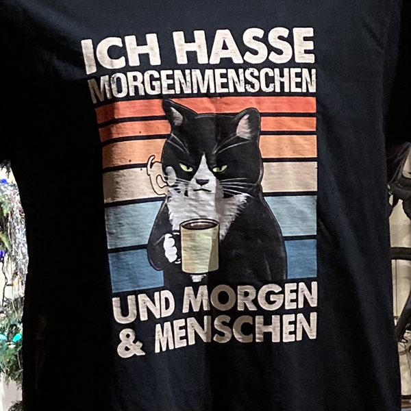 I Hate Morning People T-short