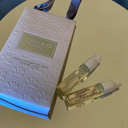 Creed Aventus for Her and Floralie Samples