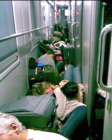 Evacuation Train in Ukraine