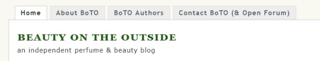 Beauty on the Outside Blog Header