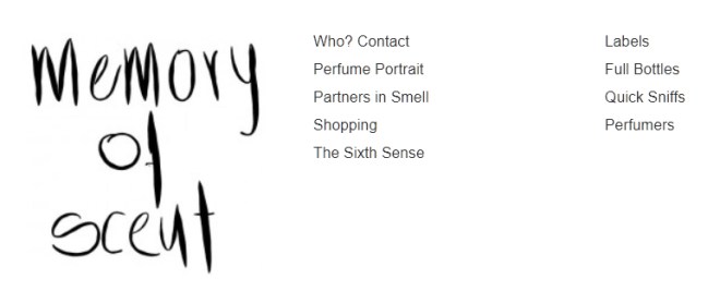 Memory of Scent Blog Header