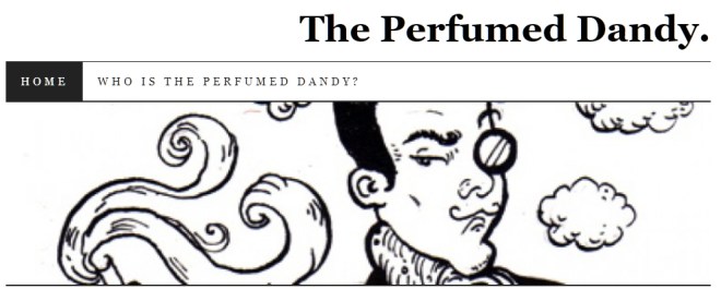 The Perfumed Dandy Blog Header