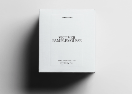 ZARA Vetiver Pamplemousse candle