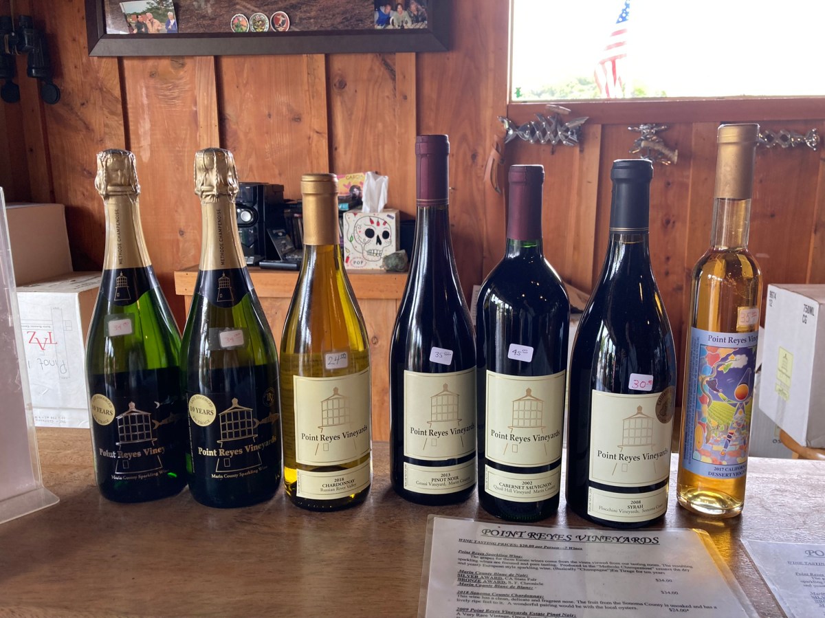 Point Reyes Vineyards Wines