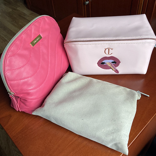 Charlotte Tilbury Makeup Bag and Two Bags it Replaced