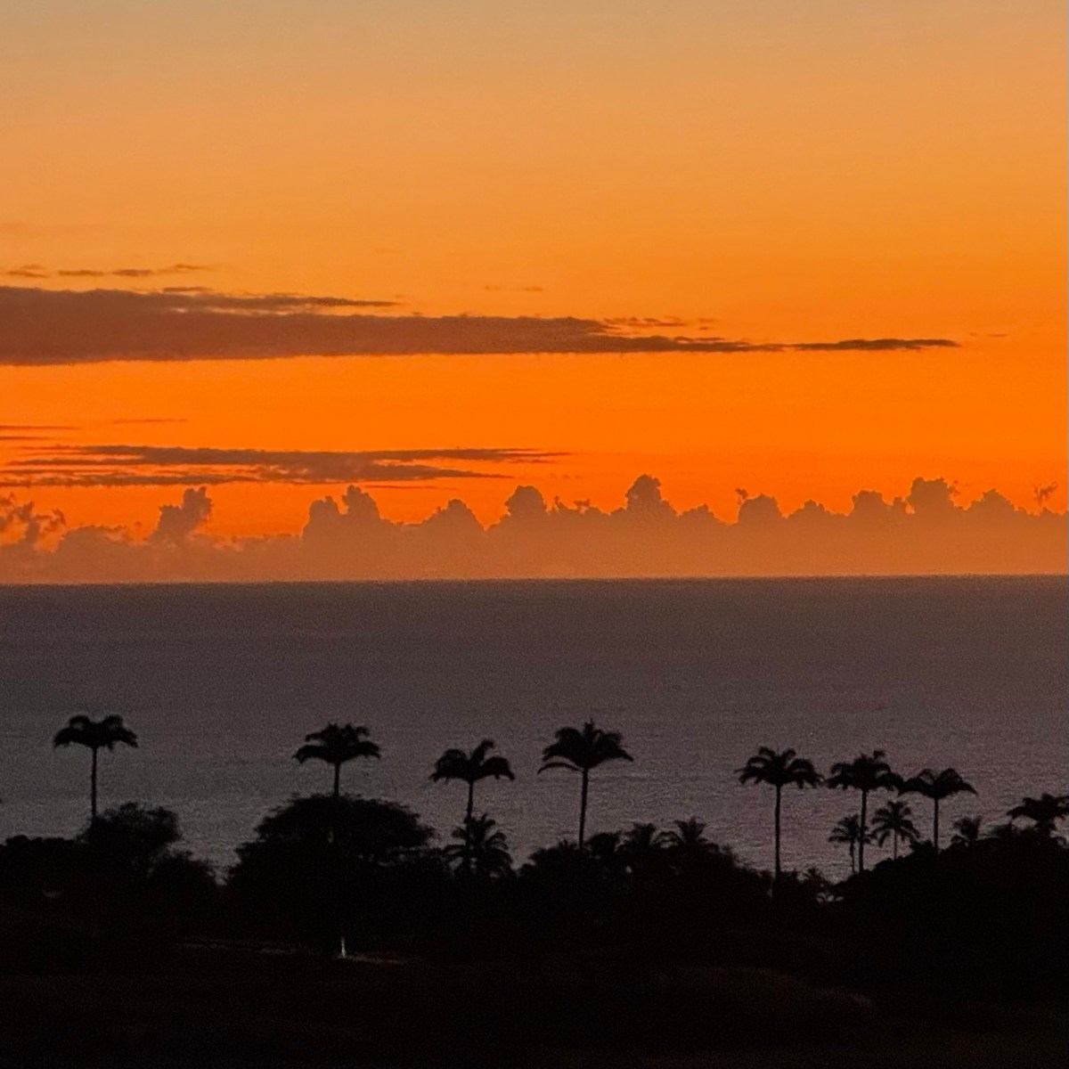 Hawaii Big Island Sunset